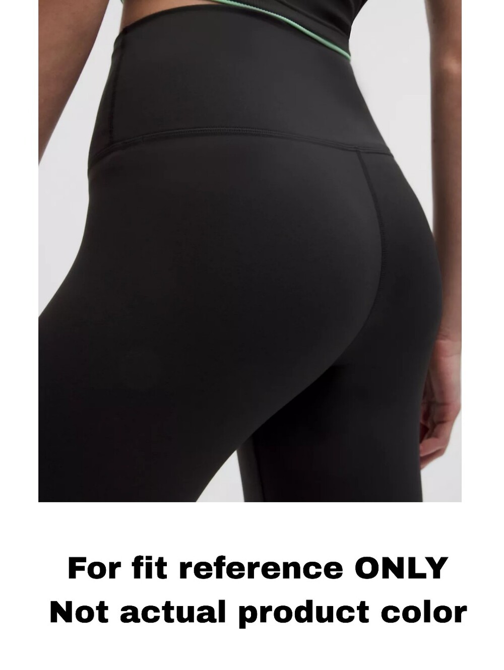 Lululemon Leggings Wunder Train High-Rise Tight 28" Heathered Graphite Grey sz 8 - Picture 7 of 11